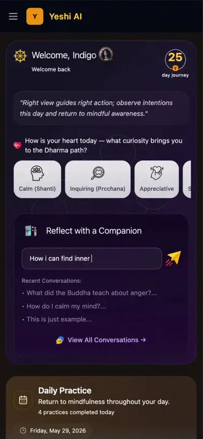 Buddhism AI Companion preview