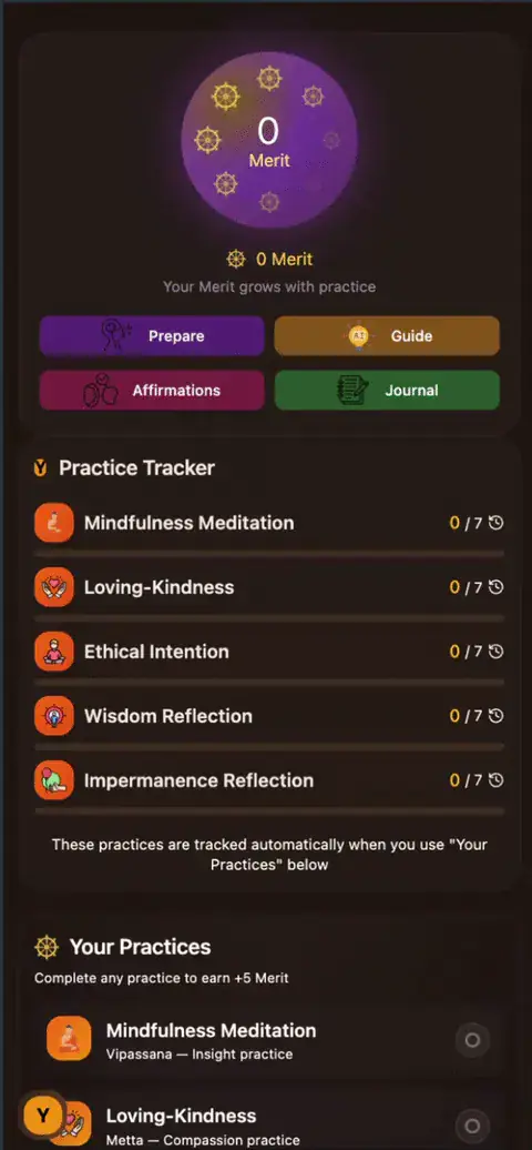 Buddhism Meditation Practice preview