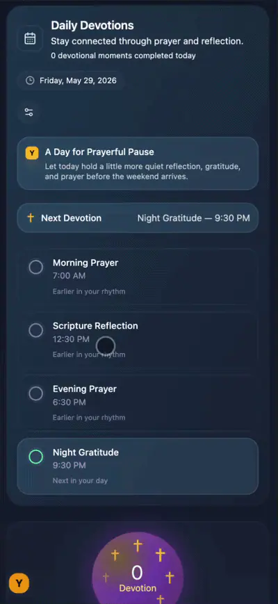 Christian daily devotions preview