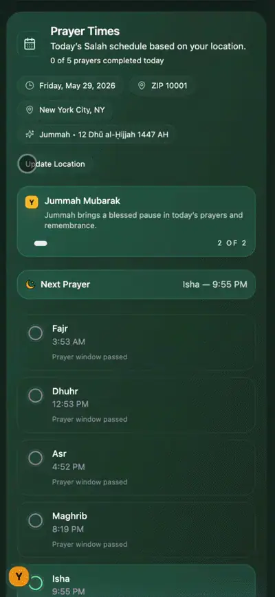 Islam Prayer Times preview