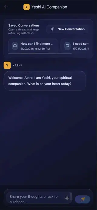 Spirituality AI Companion preview